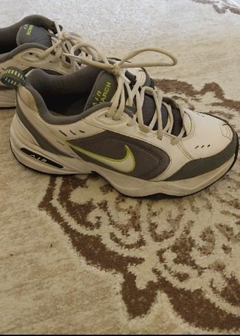 Nike monarc Beyaz Bağcıklı unisex Spor Ayakkabı - Görsel 2