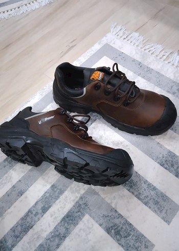 Turuncu Detaylı siyah Outdoor Erkek Ayakkabı - Görsel 4