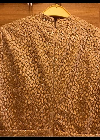 Bej Yılan Desenli Uzun Bohem Elbise - Görsel 5