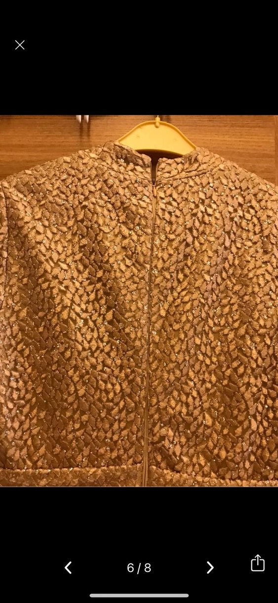 Bej Yılan Desenli Uzun Bohem Elbise - Görsel 5