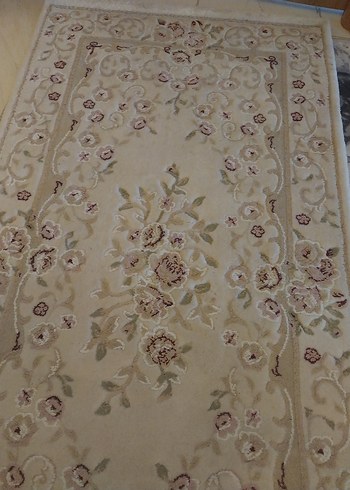 Bej Nakışlı Klasik Halı yolluk - Görsel 5