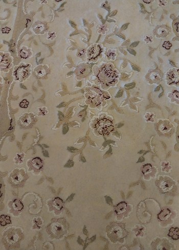 Bej Nakışlı Klasik Halı yolluk - Görsel 3