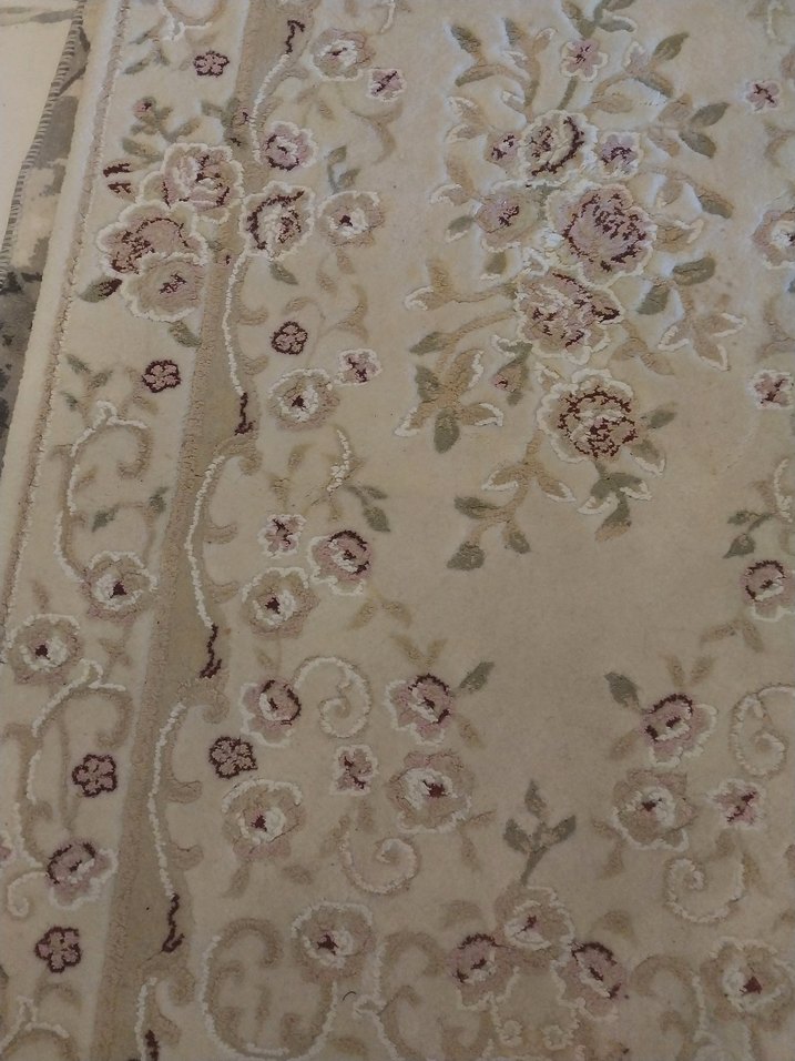 Bej Nakışlı Klasik Halı yolluk - Görsel 4