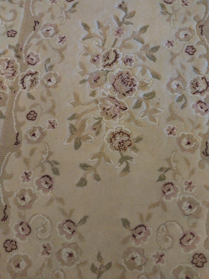 Bej Nakışlı Klasik Halı yolluk - Görsel 3