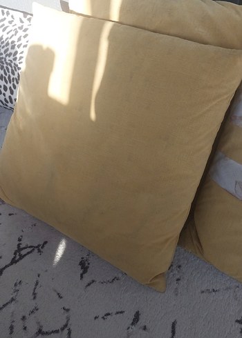 Bohem Sarı Dekoratif Yastık Kılıfı - Görsel 3