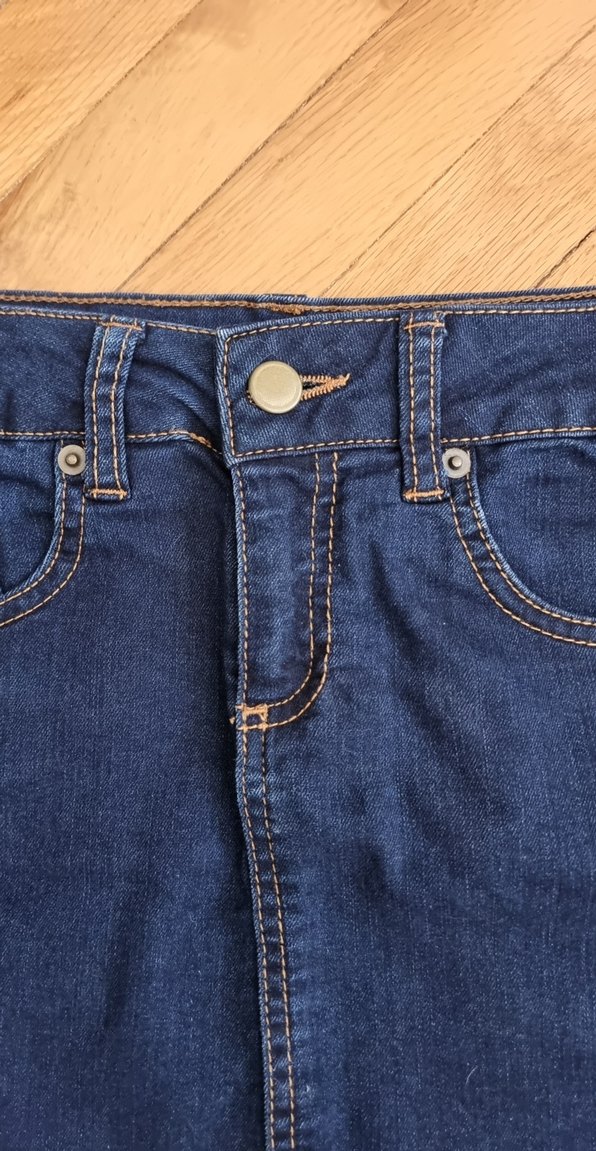 Koton Denim Mini Etek - Görsel 2