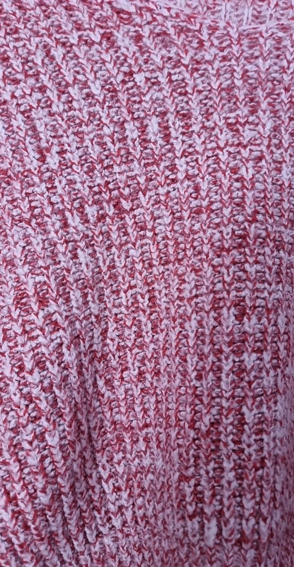 Kırmızı Örme Kazak - Görsel 2