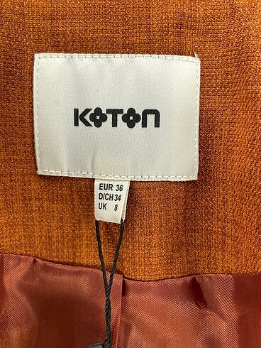 36 Beden çeşitli Renk Koton Blazer %70 İndirimli.