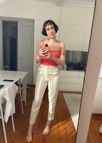 Krem Pantolon - Görsel 3