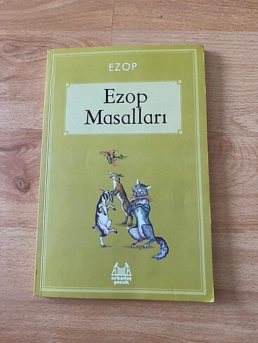 Ezop Masalları çocuk kitabı