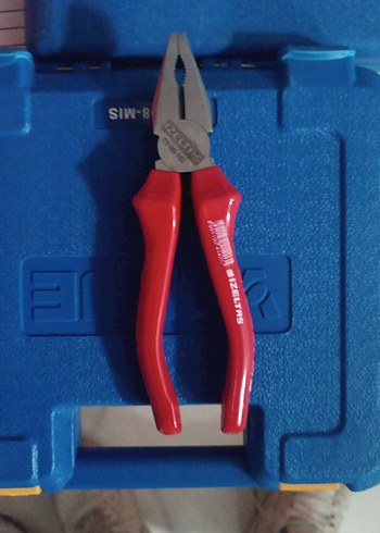 Kırmızı Saplı İnce Uçlu Pense - Görsel 2