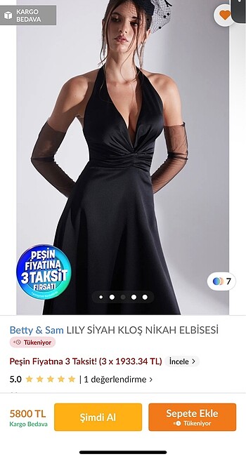 Diğer Siyah gece elbisesi