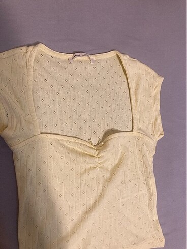 xs Beden crop bluz