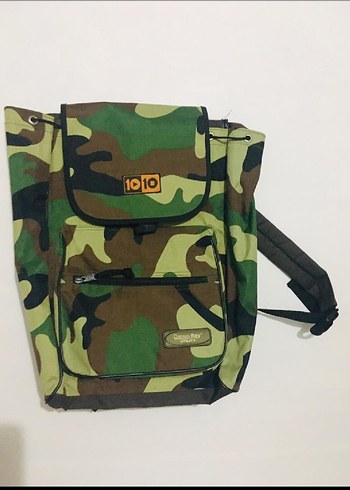 Erkek Haki Kamuflaj Sırt Çantası 1010