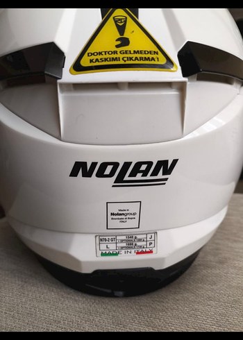 Nolan n70gt kask motor motosiklet kaskı - Görsel 6