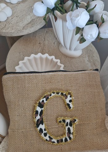 Bohem Leopar Desenli Kadın Clutch Çanta