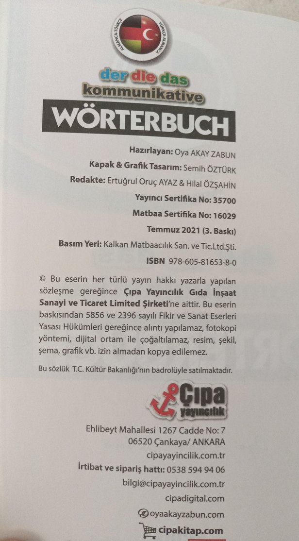 Kommunikative Wörterbuch  der die das - Görsel 3