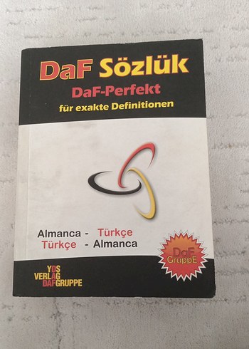 DaF Sözlük Almanca-Türkçe Kelime Defteri