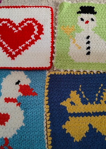 Renkli Çiçek ve Hayvan Desenli Banyo Lifleri - Görsel 2