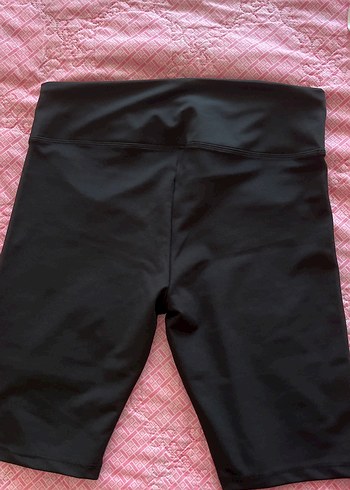 Siyah Hamile Spor Şortu Midi Boy