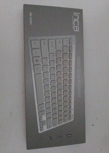 Beyaz kablosuz klavye - Görsel 2