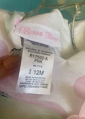 Kız Çocuk Pudra Çiçekli Fırfırlı Elbise - Görsel 7