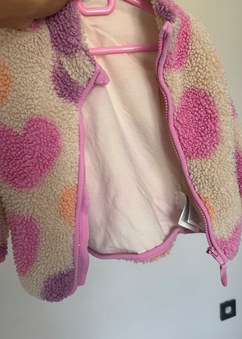 Peluş kürk mont - Görsel 4