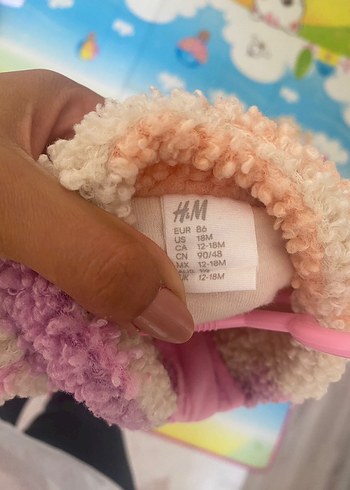 Peluş kürk mont - Görsel 7