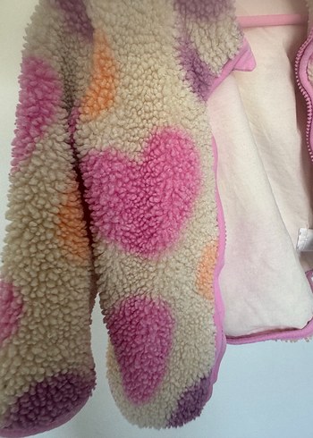 Peluş kürk mont - Görsel 5