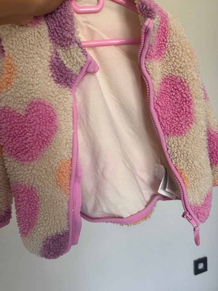 Peluş kürk mont - Görsel 4