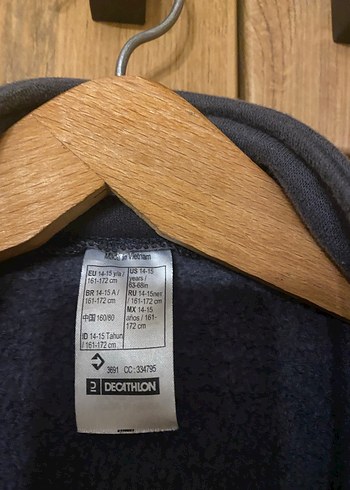13-14 Yaş Beden Erkek çocuk eşofman takımı decathlon