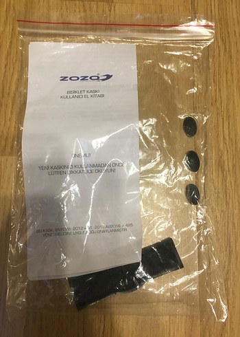 Kırmızı Siyah  bisiklet kaskı zozo  marka L beden - Görsel 4