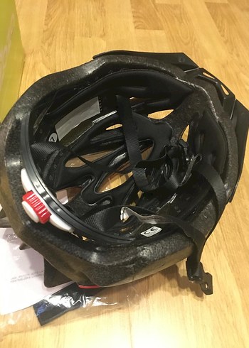 Kırmızı Siyah  bisiklet kaskı zozo  marka L beden - Görsel 2