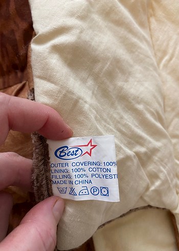 Kahverengi İşlemeli Yatak Örtüsü - Görsel 5