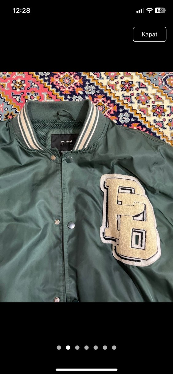 Pull&Bear L beden erkek mont - Görsel 2