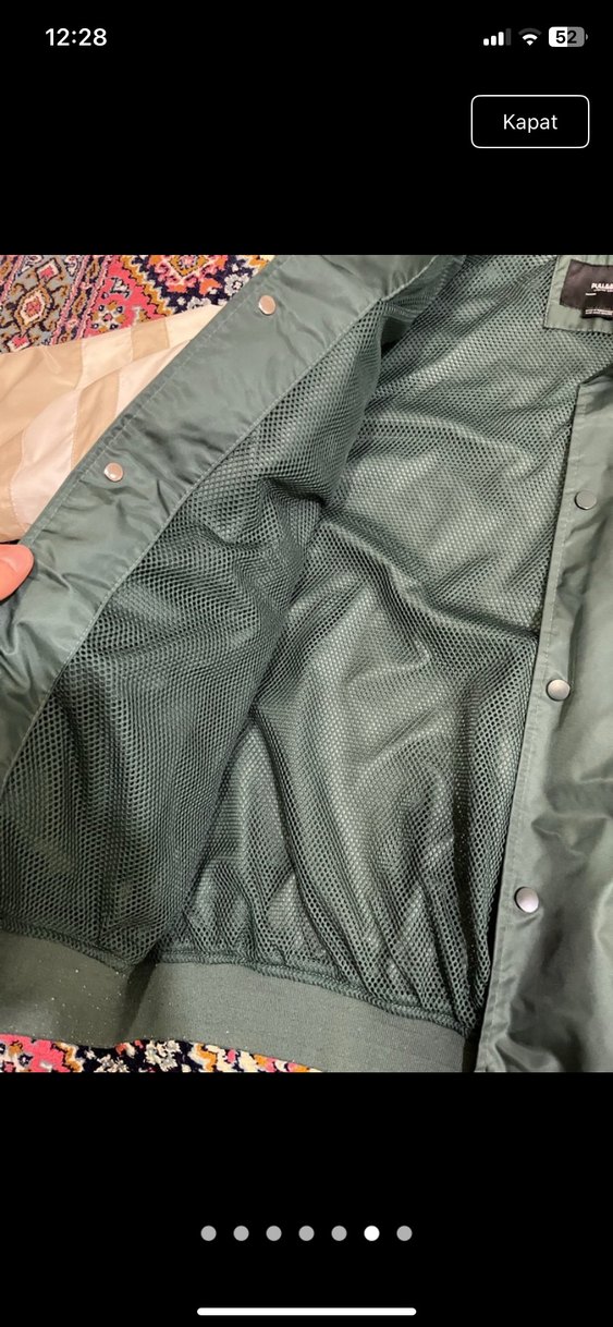 Pull&Bear L beden erkek mont - Görsel 5