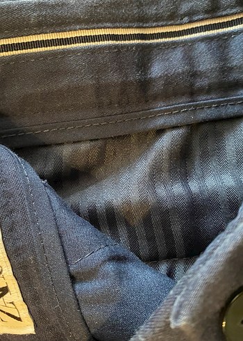 Erkek Lacivert  pantolon A kalite Zara - Görsel 4