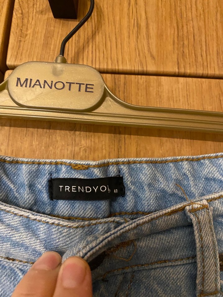 Erkek kot pantolon Trendyol - Görsel 5