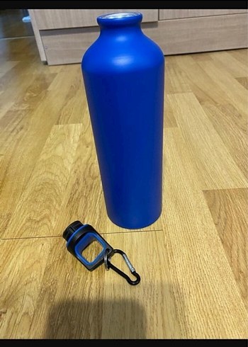 Koyu Mavi  termos şişe - Görsel 4