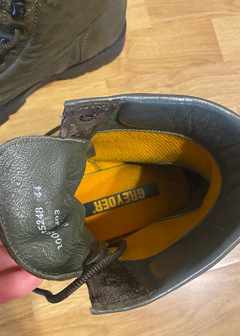 Deri  Greyder erkek bot 44 - Görsel 4