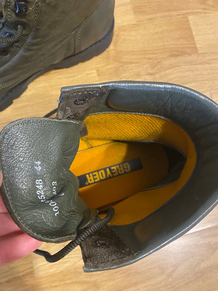 Deri  Greyder erkek bot 44 - Görsel 4