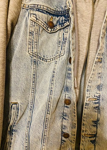 Mavi jeans erkek kot ceket S beden - Görsel 3