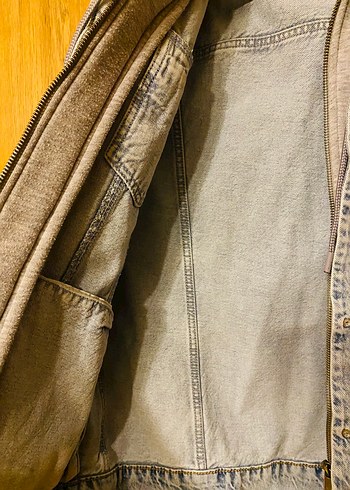 Mavi jeans erkek kot ceket S beden - Görsel 5