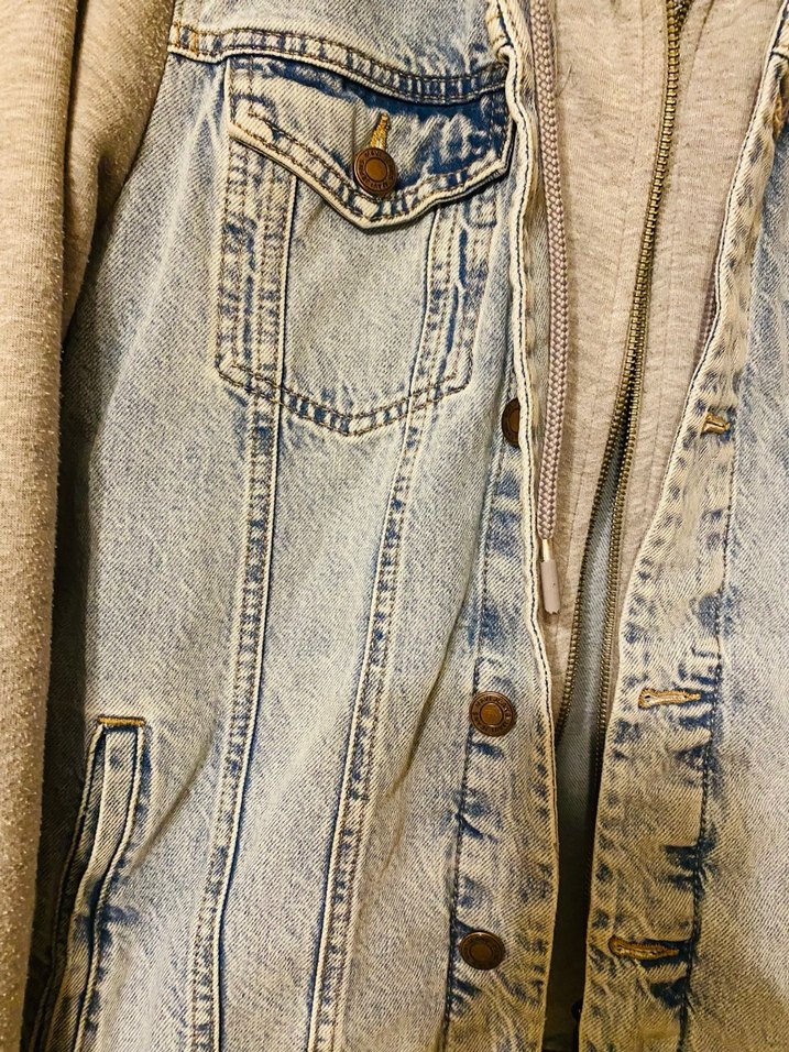 Mavi jeans erkek kot ceket S beden - Görsel 3