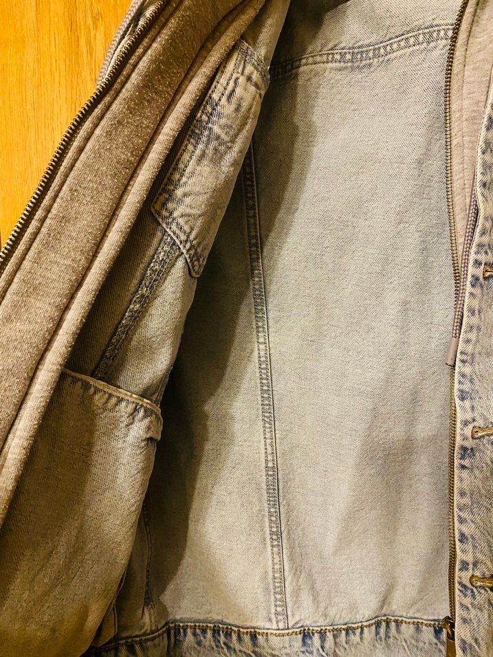 Mavi jeans erkek kot ceket S beden - Görsel 5