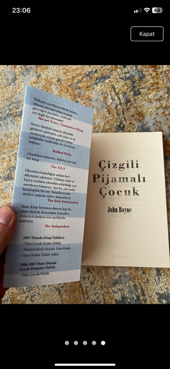 Çizgili Pijamalı Çocuk - John Boyne - Görsel 3