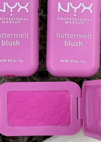 Nyx Pastel Pembe Buttermelt Allık