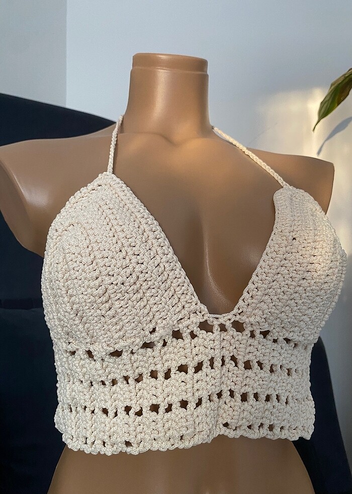 Örgü büstiyer - Görsel 2