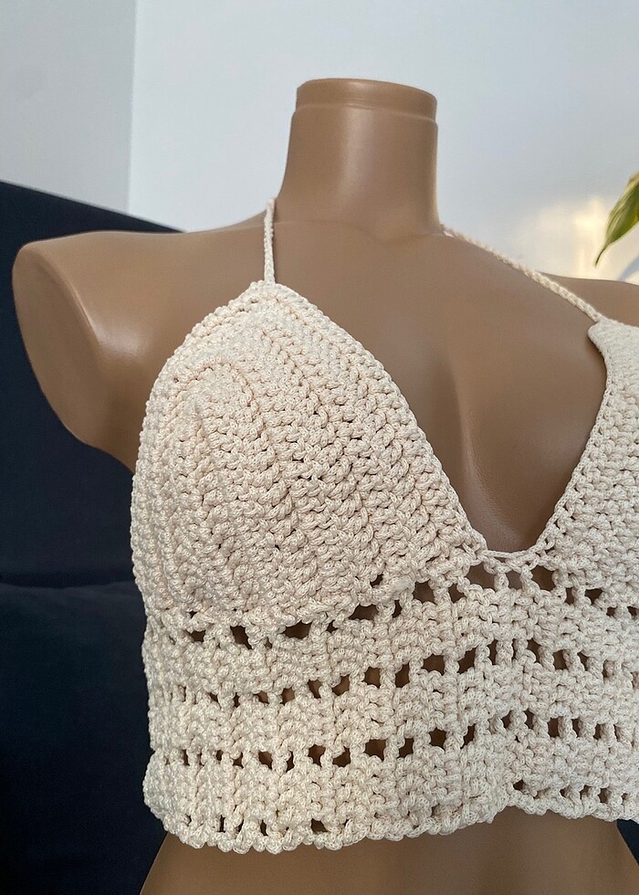 Örgü büstiyer - Görsel 3