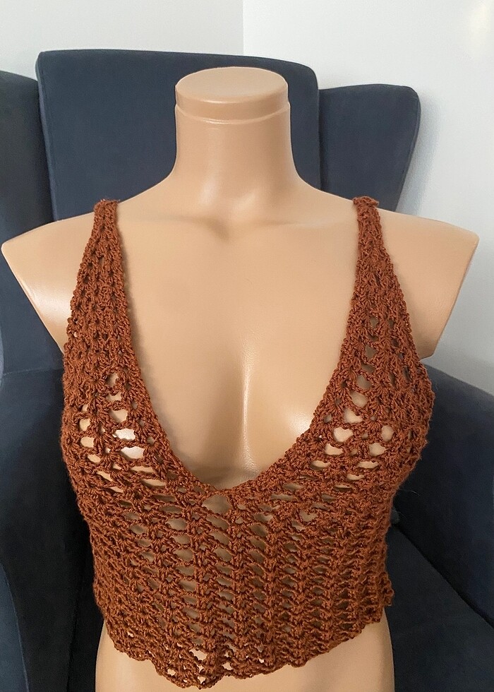 File örgü bluz - Görsel 3